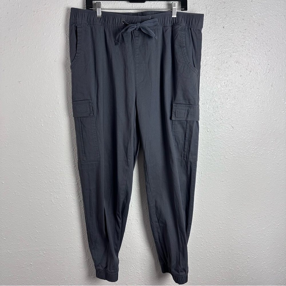Galaxy By Harvic Dark Gray Cargo Pants Size‎ 2XL